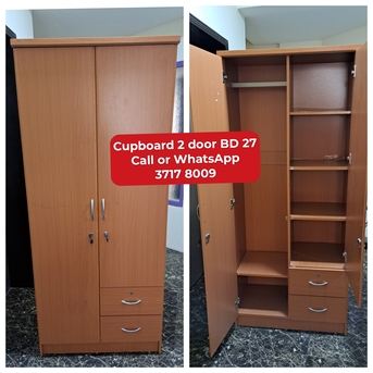 Manama, Furniture, BHD 27,  🌍🌐Cupboard 2 Door In Good Condition For Sale With Delivery