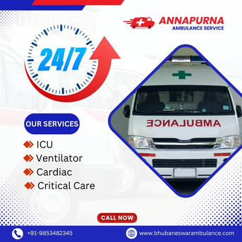 Bhubaneswar, Medical, A/C Ambulance Service In Bhubaneswar