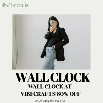 Noida, Household Items, INR 5499,  Stylish Wall Clock For Modern Home D&eacute;cor