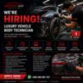 We&rsquo;re Hiring Elite Luxury Vehicle Body Technicians