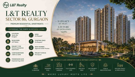 Noida, Real Estate, L&T Realty Sector 86 Gurgaon &ndash; Premium Apartments For Modern Living