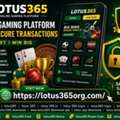 Lotus 365 &ndash; The Ultimate Online Betting And Casino Platform