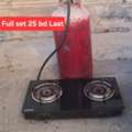 BHD 25,  Clynder With Regulator Pipe Automatic Stove 25 Bd Last Msg 3670 8372 Wts Ap No Call