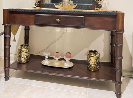 Olaya, Furniture, SAR 350,  Console Table, Very Elegant And Made Of Pure Wood From Center Point