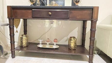 Olaya, Furniture, SAR 350,  Console Table, Very Elegant And Made Of Pure Wood From Center Point
