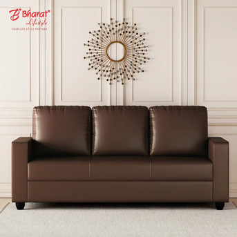 Indore, Furniture, INR 10439,  3 Seater Sofa Set For Stylish Modern Living Rooms | Bharat Lifestyle