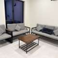 BHD 65,  Urgent Sale - Good Condition Sofa Set - 3+2+1 Seater And TV Cabinet