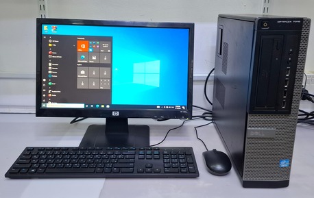 Manama, Computers, BHD 33,  DELL Core I3 Computer Full Set 19" Monitor 4GB RAM 256GB HDD (Ready To Use OS 10 Pro)