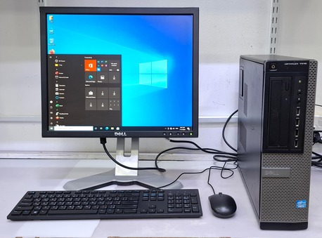 Manama, Computers, BHD 33,  DELL Core I3 Computer Full Set 19" Monitor 4GB RAM 256GB HDD (Ready To Use OS 10 Pro)
