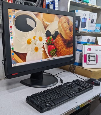 Manama, Computers, BHD 83,  Lenovo Core I5 All-in-One Computer 8GB Ram Built In Camera,Speaker, WIFI 24" FHD Display