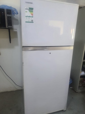 Dammam, Appliances, SAR 1500,  Toshiba Inverter Double Door Refrigerator For Sale &ndash; Excellent Cooling Condition
