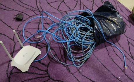 Jubail, Household Items, SAR 60,  Tp Link Router With Cable