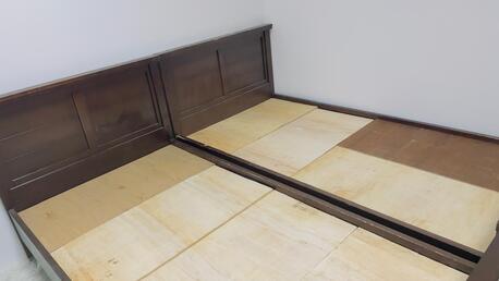 Dammam, Household Items, SAR 1500,  Wooden Coat (Bed Without Mattress) 2 Nos