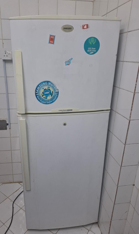 Dammam, Appliances, SAR 650,  Samsung Double Door Fridge Goodcondition Available For Sale