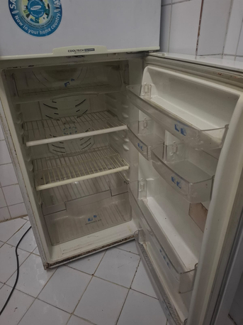Dammam, Appliances, SAR 650,  Samsung Double Door Fridge Goodcondition Available For Sale
