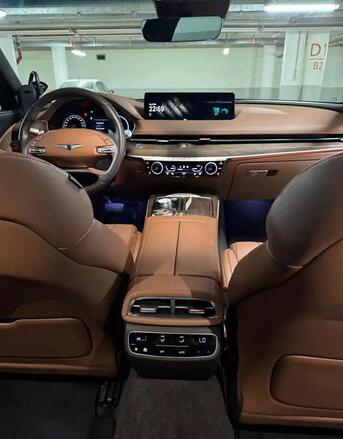 Riyadh, Vehicles, Cars & Trucks , SAR 190000,  Genesis G80 Platinum 2024 Saudi Warranty Valid,  2024,  Automatic,  50000 KM,  Genesis G80 Platinum  Luxury Sedan No Accidents Full Option