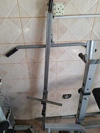 Hamala, Heavy Equipment, BHD 35,  Gym Items Cycle + Bench Press With 20 KG Weight