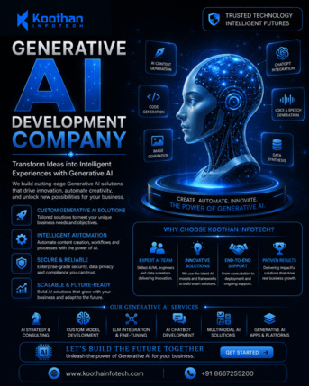 Dubai, Businesses For Sale, Build Smarter Solutions With A Leading Generative AI Company