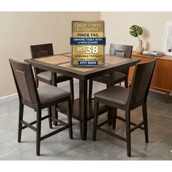 Manama, Furniture, BHD 38,  🌍🌐Dinning Table With 4 Chairs For Sale With Delivery