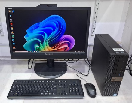 Manama, Computers, BHD 133,  DELL Core I7 7th Gen Computer Set 16GB RAM 22" FHD Multimedia Monitor Free Webcam+Speakers