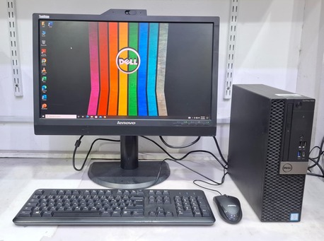 Manama, Electronics, BHD 133,  DELL Core I7 7th Gen Computer Set 16GB RAM 22" FHD Multimedia Monitor Free Webcam+Speakers