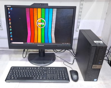 Manama, Electronics, BHD 133,  DELL Core I7 7th Gen Computer Set 16GB RAM 22" FHD Multimedia Monitor Free Webcam+Speakers