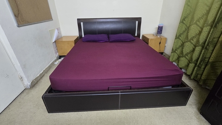 Manama, Furniture, BHD 65,  King Size Strong Bed With Storege Space And Mattress With Side Tables