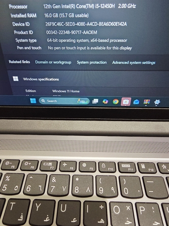 Riyadh, Electronics, SAR 2000,  Mint Condition Lenovo Laptop 15.6inch For Urgent Sale