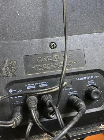Jubail, Home Audio, SAR 25,  Creative Inspire M4500 4.1 Speaker System