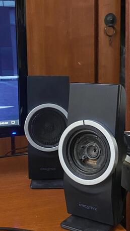 Jubail, Home Audio, SAR 25,  Creative Inspire M4500 4.1 Speaker System