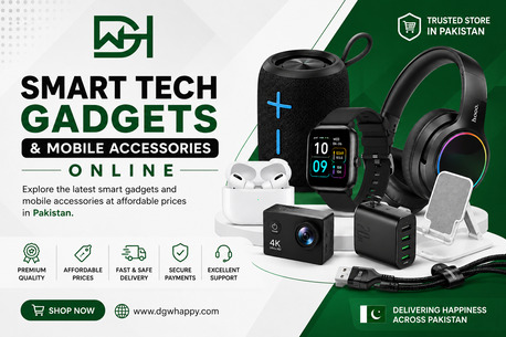 Lahore, Businesses For Sale, Smart Tech Gadgets & Mobile Accessories Online