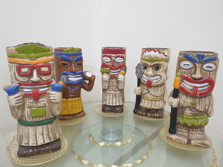 Manama, Materials, BHD 3,  New Tiki Mugs For Sale