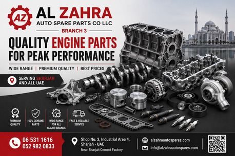 Sharjah, Auto Parts, Trusted Auto Suspension & Engine Parts Supplier In Sharjah