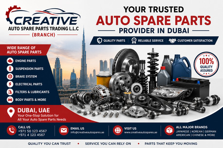 Dubai, Auto Parts, Trusted Auto Spare Parts Store In Dubai
