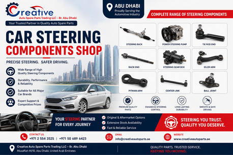 Dubai, Auto Parts, Creative Auto Spare Parts Trading LLC &ndash; Br. Abu Dhabi | Suspension & Engine Parts Speciali