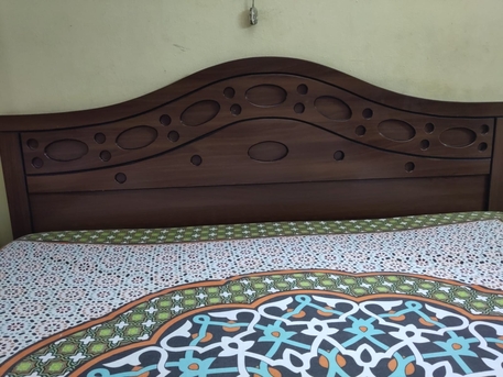 Riyadh, Furniture, SAR 1000,  King Size Bed For Urgent Sale
