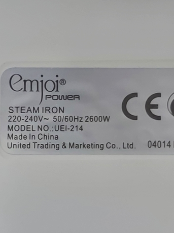 Al Mazruiyah, Electrical & Plumbing, SAR 50,  Steam Iron - Very Short Use 2600W