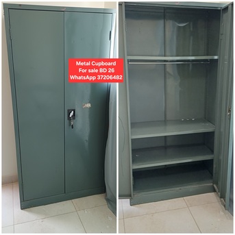 Manama, Furniture, BHD 26,  ✅️ 2 Door Metal Cupboard For Sale In Good Condition With Delivery