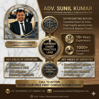 Mumbai, Legal, Criminal Lawyer In Patna For Bail, FIR & Criminal Cases | Advocate Sunil Kumar