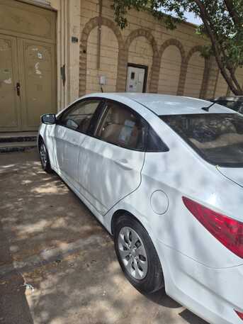 Al Shemaysi, Vehicles, Cars & Trucks , SAR 25000,  Hyundai Accent White,  2017,  Automatic,  238000 KM,  Hyundai Accent   &ndash; White &ndash; For Sale