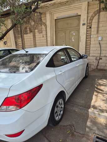 Al Shemaysi, Vehicles, Cars & Trucks , SAR 25000,  Hyundai Accent White,  2017,  Automatic,  238000 KM,  Hyundai Accent   &ndash; White &ndash; For Sale