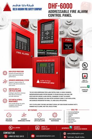Ras Tanura, Technical, FIRE FIGHTING // FIRE ALARM // AMC //INSTALLATION // SERVICES