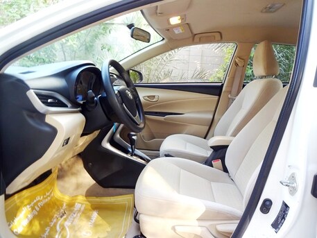 Bilad Al Qadeem, Vehicles, Cars & Trucks , BHD 3500,  Toyota Yaris,  2019,  Automatic,  110000 KM,   1.5 L White  Single User Well Mainatained Urgent Sale