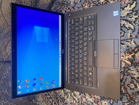 Riyadh, Computers, SAR 850,  Dell Touch I7-8th Generation,Ram 8GB,SSD 256GB,Orc Charger