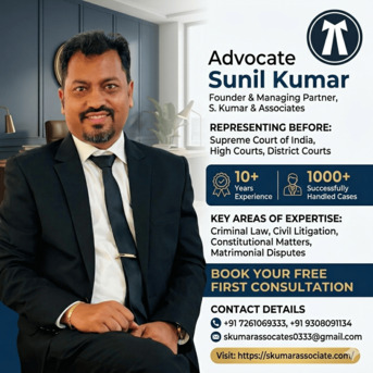 Mumbai, Legal, Reliable Advocate Near Me Patna For Legal Help & Case Support | Advocate Sunil Kumar