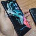 SAR 1650,  Samsung Galaxy S22 Ultra - [128GB] - Color [Black] - Excellent Condition