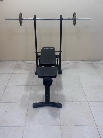 Jubail, Health & Beauty Items, SAR 350,  Bench-Press And Weight Plates For Sale