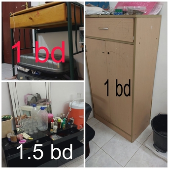Muharraq, Furniture, BHD 1,  Bed 12.5 Bd . Gas And Stove. Table For Sale