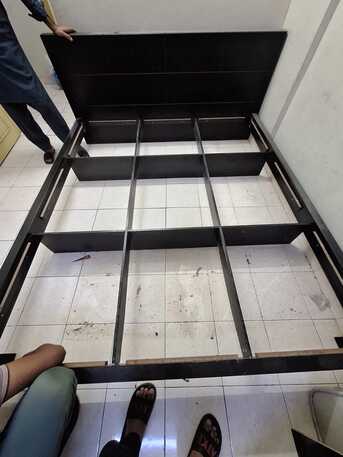 Al Rajhi, Furniture, SAR 250,  BED FRAME For Sale 180*200 GOOD CONDITION