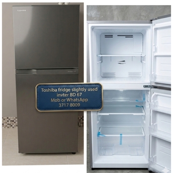 Manama, Air Conditioners, BHD 67,  🌍🌐Toshiba Invter Fridge In Good Condition For Sale With Delivery